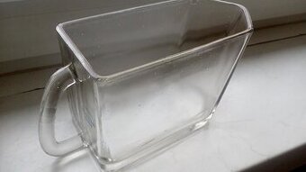 šuplík sklenený retro