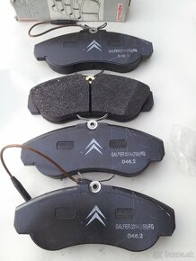 Predam predné brzdové dosky Citroen