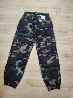 Nové neformálne a športové pánske cargo nohavice  veľk. W323