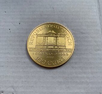 Zlatá investičná minca 1oz Philharrmoniker 2022