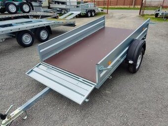 Prívesný vozík zváraný UNIKOL 2500 x 1250 x 340  mm