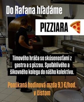 Pizzeria Rafano v Košiciach hľadá pizziara