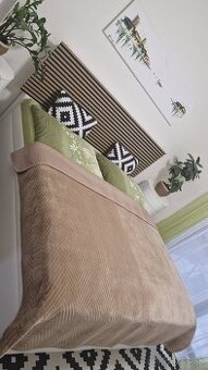 Novy mikroplysovy makkucky obojstranny prehoz na dvoj-postel