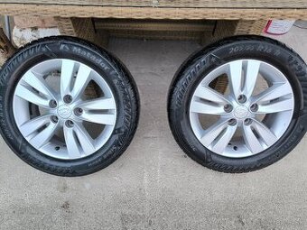 P: hlinikove disky HYUNDAI 5x114.3 r16, pneu 8mm