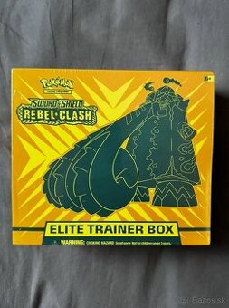 Pokemon TCG - Rebel Clash Elite trainer box