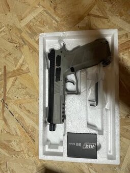 CZ P-09, GBB, kov, urban grey, CO2, ASG