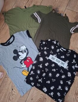 Tričká S mickey 7ks