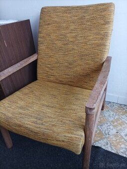 Retro kreslá, skrinky