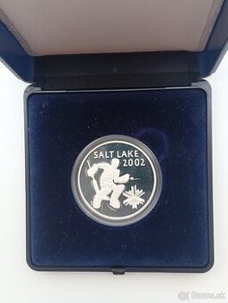 Strieborná medaila Salt Lake  2002 Hokej