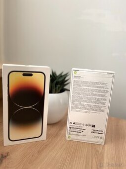 Apple Iphone 14 Pro Max 256GB GOLD-úplne nový,zabalený