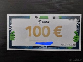 Darčekový poukaz do Alzy 100€