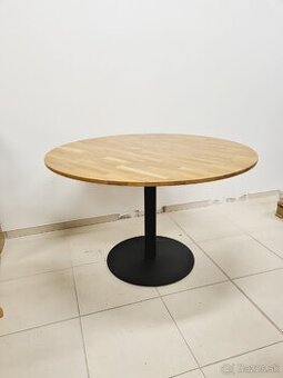 Stôl kruh 120, Dub, 2ks