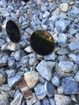 Staré retro okuliare na zváranie plynom