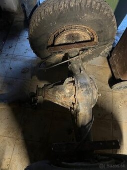 Náprava Avia Furgon, brzdy funkčné