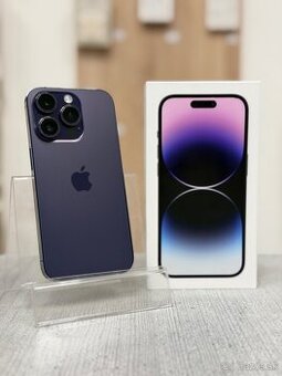 100% BATÉRIA - Apple iPhone 14 Pro 256GB Deep Purple