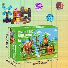 Minecraft magneticke kocky 100 ks