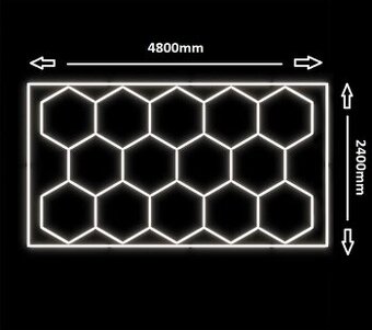 LED HEXAGONOVE - OSVETLENIE