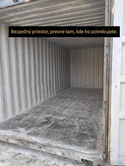 Mobilný sklad 14m²