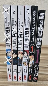 Knihy /manga / komiks