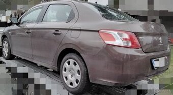 PEUGEOT 301 1.6 HDI 2015 predám DVERE, MOTOR BH02, TRYSKY