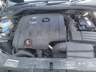2.0 tdi 103kw BKD motor, agregat, turbo octavia 2