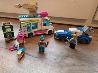 Lego 60314 Polícia naháňačka s icecreaming auto