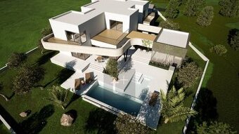 CHORVÁTSKO - Luxusná architektonicky zaujímavá vila - VODIC