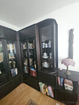 Elegantna čierna obyvačkova zostava