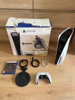 PlayStation 5 1TB s mechanikou , povôdné balenie + hra
