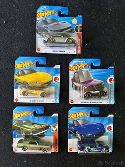 Hot wheels autíčka nove neotvorene 5 kusov (L)