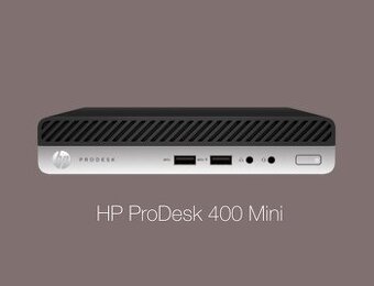 HP ProDesk 400 G5 Desktop Mini – kompaktný a výkonný PC - 1