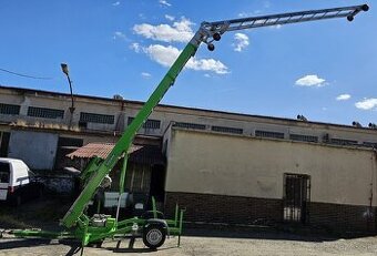 Stavební výtah BÖCKER 26m+ZLOM - motor HONDA - CZ dokl.s SPZ