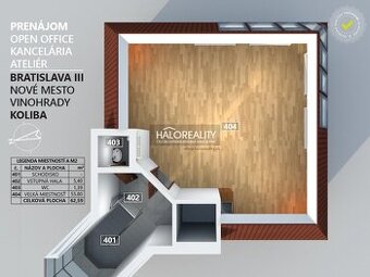 HALO reality - Prenájom, kancelársky priestor Bratislava Nov
