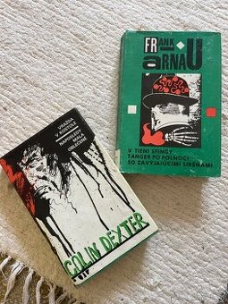 Staré knihy, Colin Dexter, Frank Arnau 2x