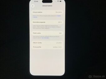 Apple iPhone 15 Pro Max 256GB prírodný titán