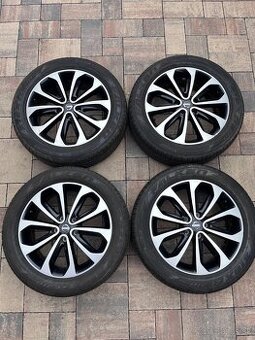 Originálne hliníkové disky Nissan R18, 5x114,3