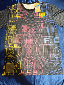 Dres Fc Barcelona Unikátny Farebný Nový s visačkami La Liga