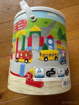 Drevene kocky 50 ka nove, nerozbalene