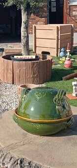 Keramický pekáč na chlieb - ručná práca - 1