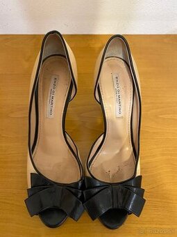 Dámske kožené letné topánky