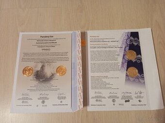 Pamätný list  Svätopluk a Modrotlač