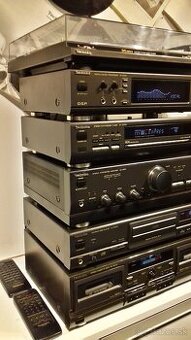Zostava TECHNICS C02 gramo,tuner,equalizer,zosilnov,CD,deck