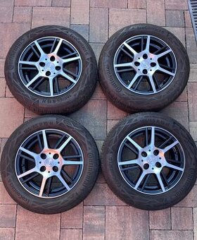 Hliníkové disky Dacia/Nissan R15, 4x100