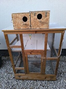 Klietka pre vtakov, pre hlodacne, zajačník