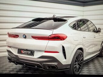 BMW X6 G06 SPOILERE SPODNE A ZADNY VRCHNY