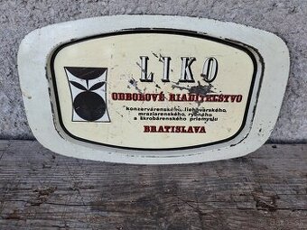 Stará reklamná tácka