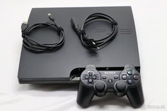 PlayStation 3 Slim CECH-2004A + ovládač + káble