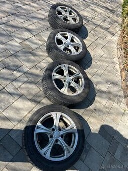 Letné pneumatiky Hankook 205/55 R16 + ALU disky ALUTEC
