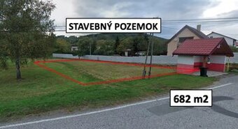 Zubné (HE) - 682 m2 STAVEBNÝ POZEMOK v obci – PREDAJ