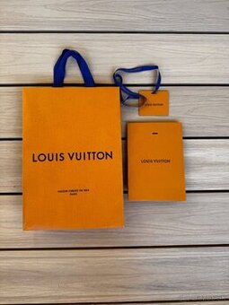 Louis Vuitton – originálne papierové tašky, luxusný set